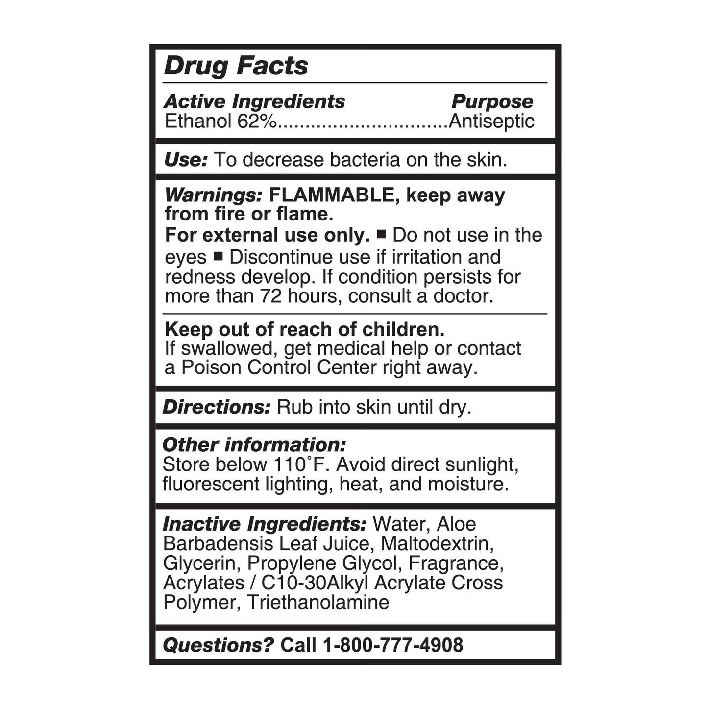 McKesson Gel Hand Sanitizer with Aloe, 8 oz. Pump Bottle