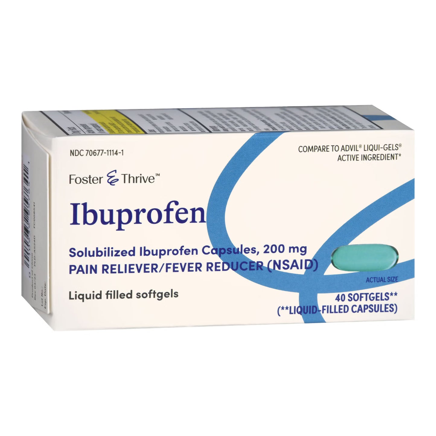 Foster & Thrive™ Ibuprofen 200 mg Softgels