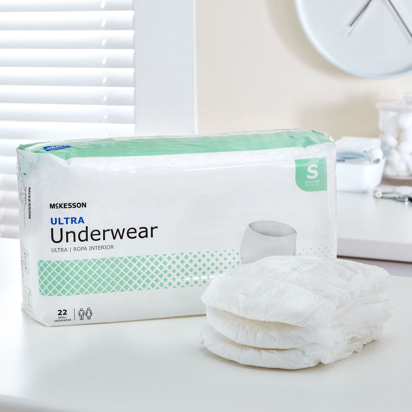 McKesson Ultra Heavy Absorbent Underwear, Small