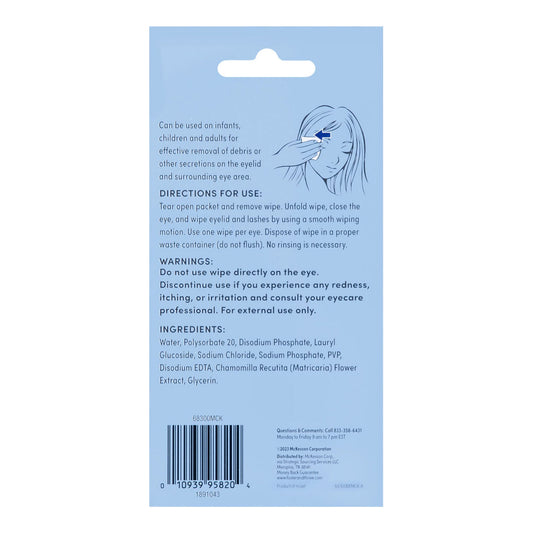 Foster & Thrive™ Rinse-Free Eyelid Wipes