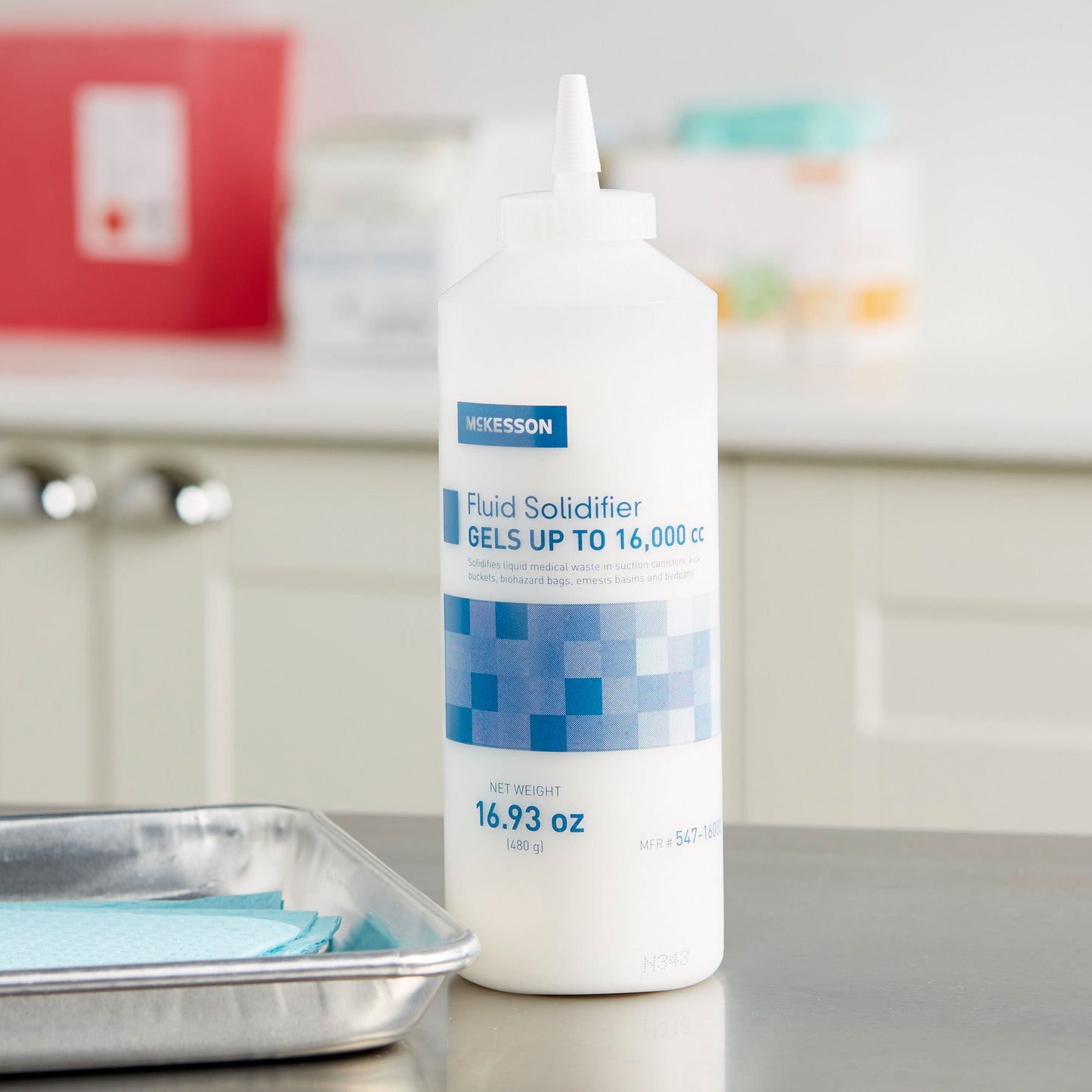 McKesson Fluid Solidifier, 16-ounce Bottle