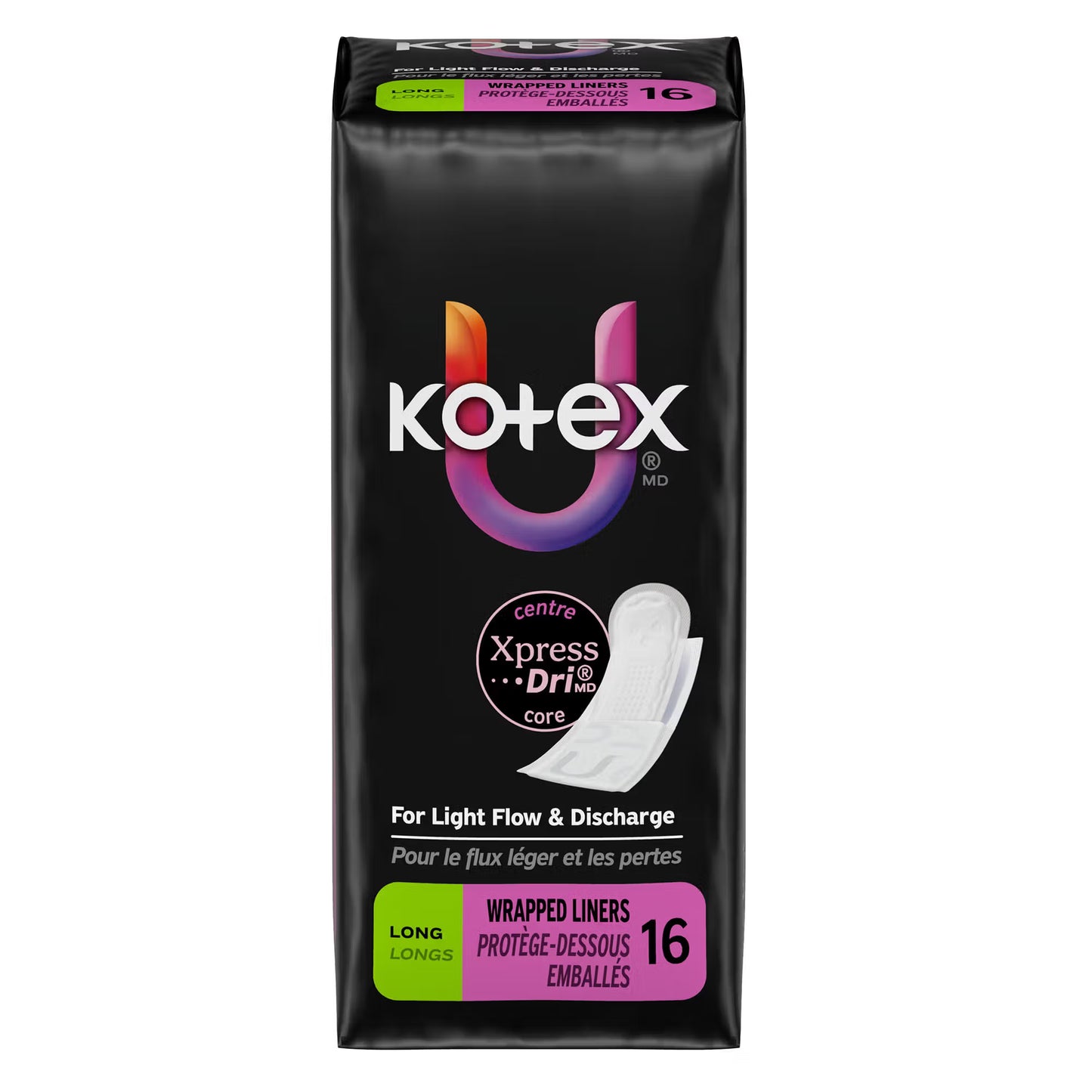 Panty Liner U by Kotex® Light Absorbency