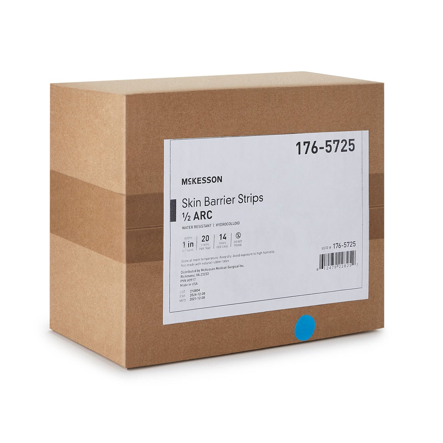 McKesson Skin Barrier Half-Arc Strip