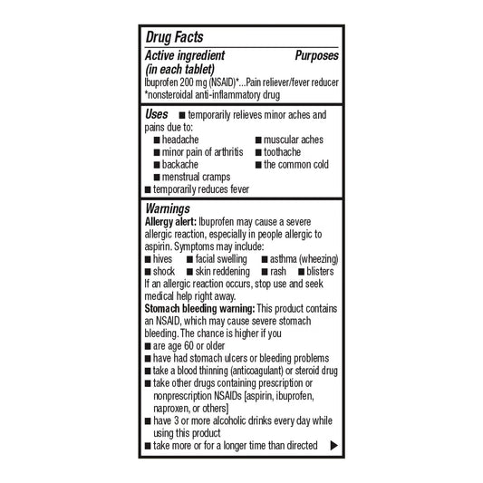Foster & Thrive™ Ibuprofen 200 mg Coated Tablets