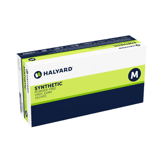 Halyard™ Vinyl Exam Glove, Medium, Clear