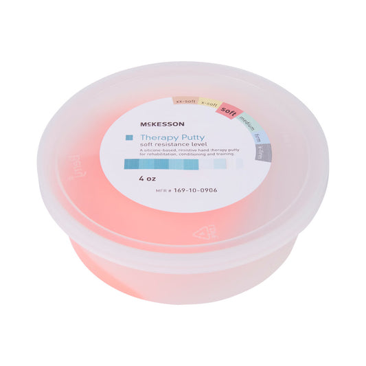 McKesson Therapy Putty, Red, Soft, 4-ounce Container