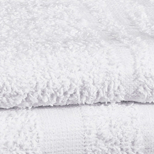 Merit™ Trio Cotton Washcloth, White, 12 x 12 Inch