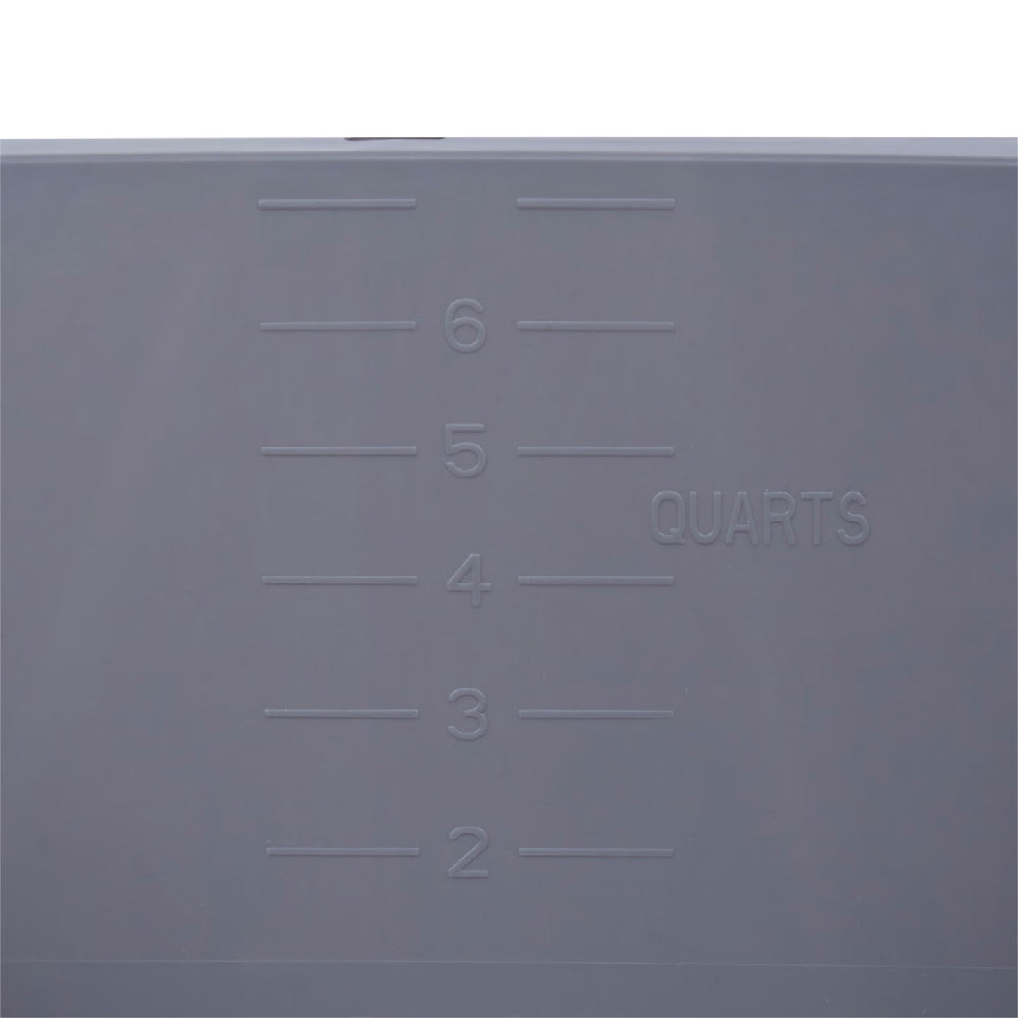 McKesson Wash Basin, Rectangle, 7 Quart, Gray