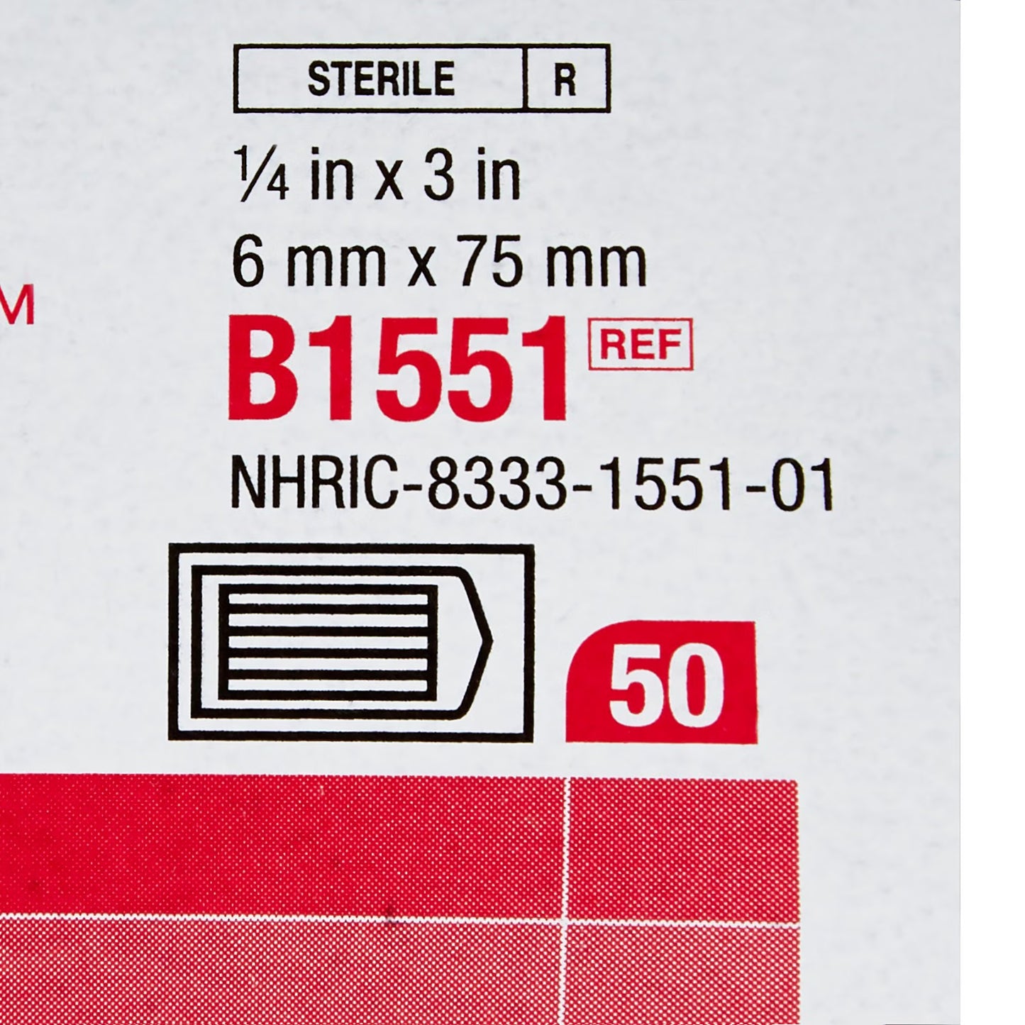 3M Steri-Strip Blend Tone Skin Closures, Beige, 1/4 inch X 3 inch, nonwoven