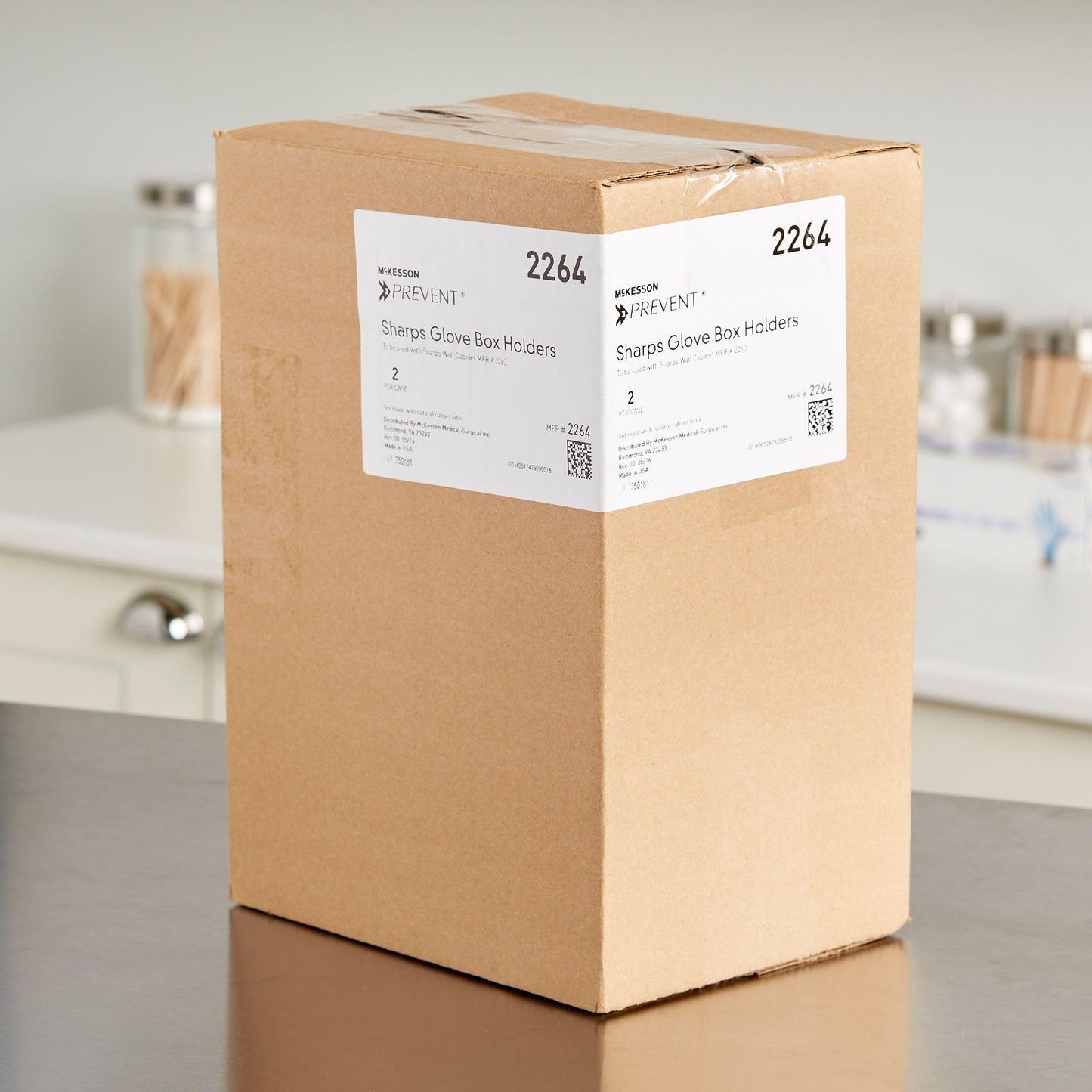 McKesson Prevent® Glove Box Holder, 11 x 6.5 x 3-7/8 Inch
