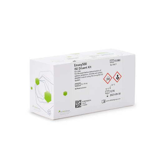 ISE Diluent Envoy® 500 5 X 10 mL For Envoy 500+ Chemistry Systems