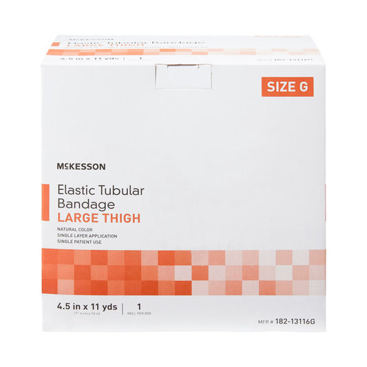 McKesson Elastic Tubular Support Bandage, 4-1/2 Inch x 11 Yard