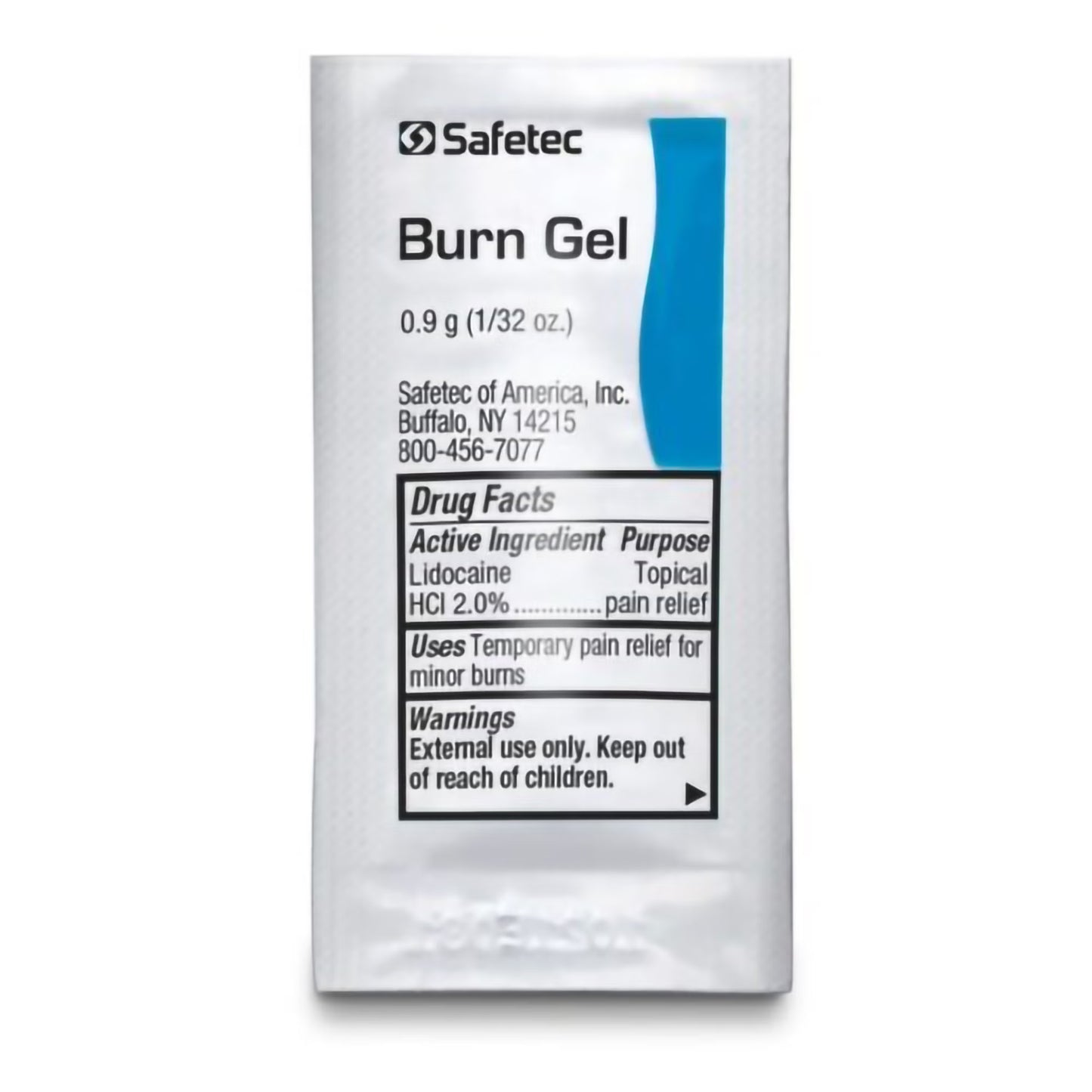 Safetec Lidocaine First Aid Burn Gel