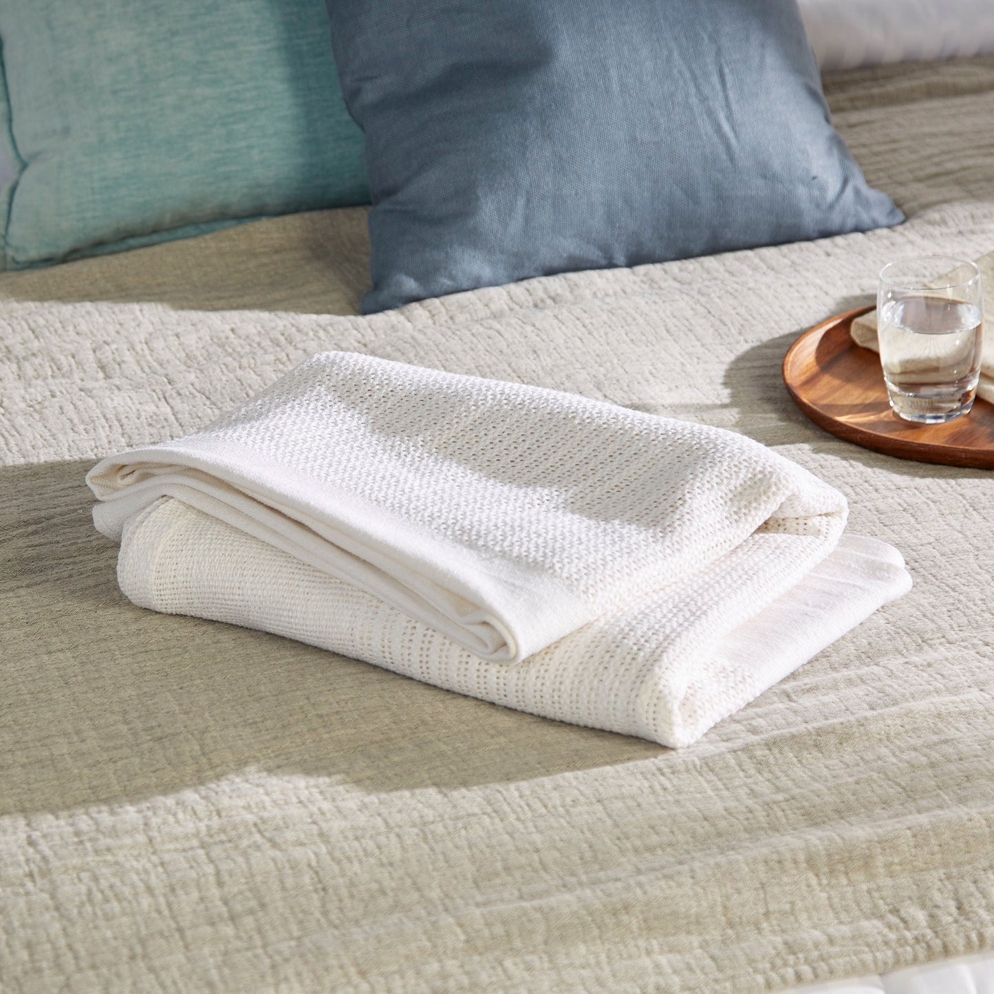 McKesson Cotton Thermal Blanket, 66 x 90 Inch