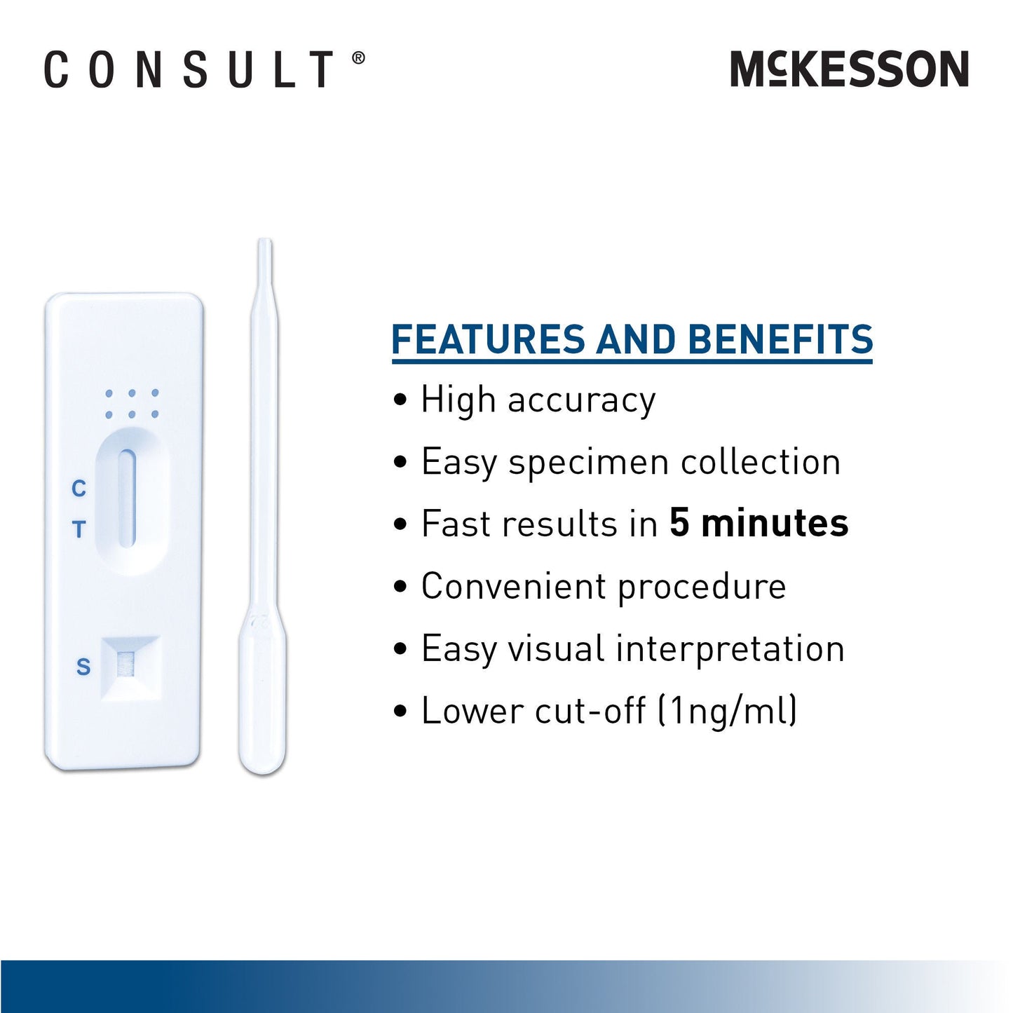 McKesson Fentanyl Drugs of Abuse Test Kit