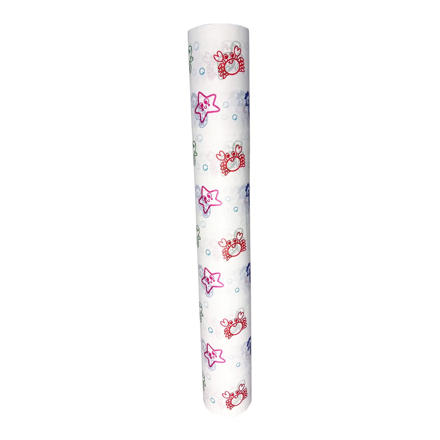 Table Paper McKesson 18 Inch Width 125 Foot Length Print (Sea Friends) Crepe