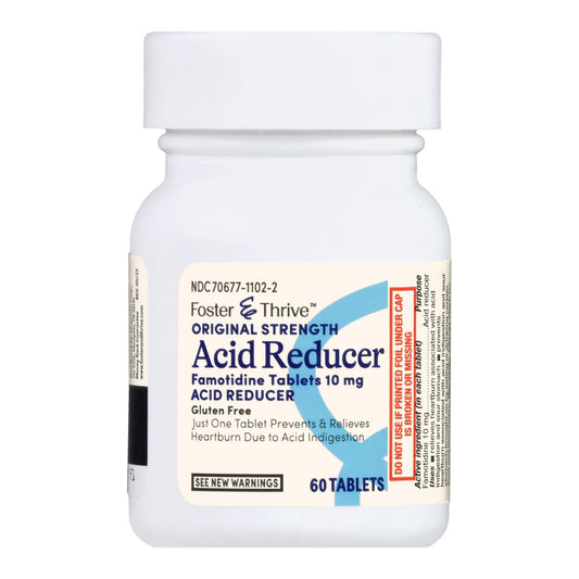 Foster & Thrive™ Original Strength Acid Reducer Famotidine Tablets 10 mg