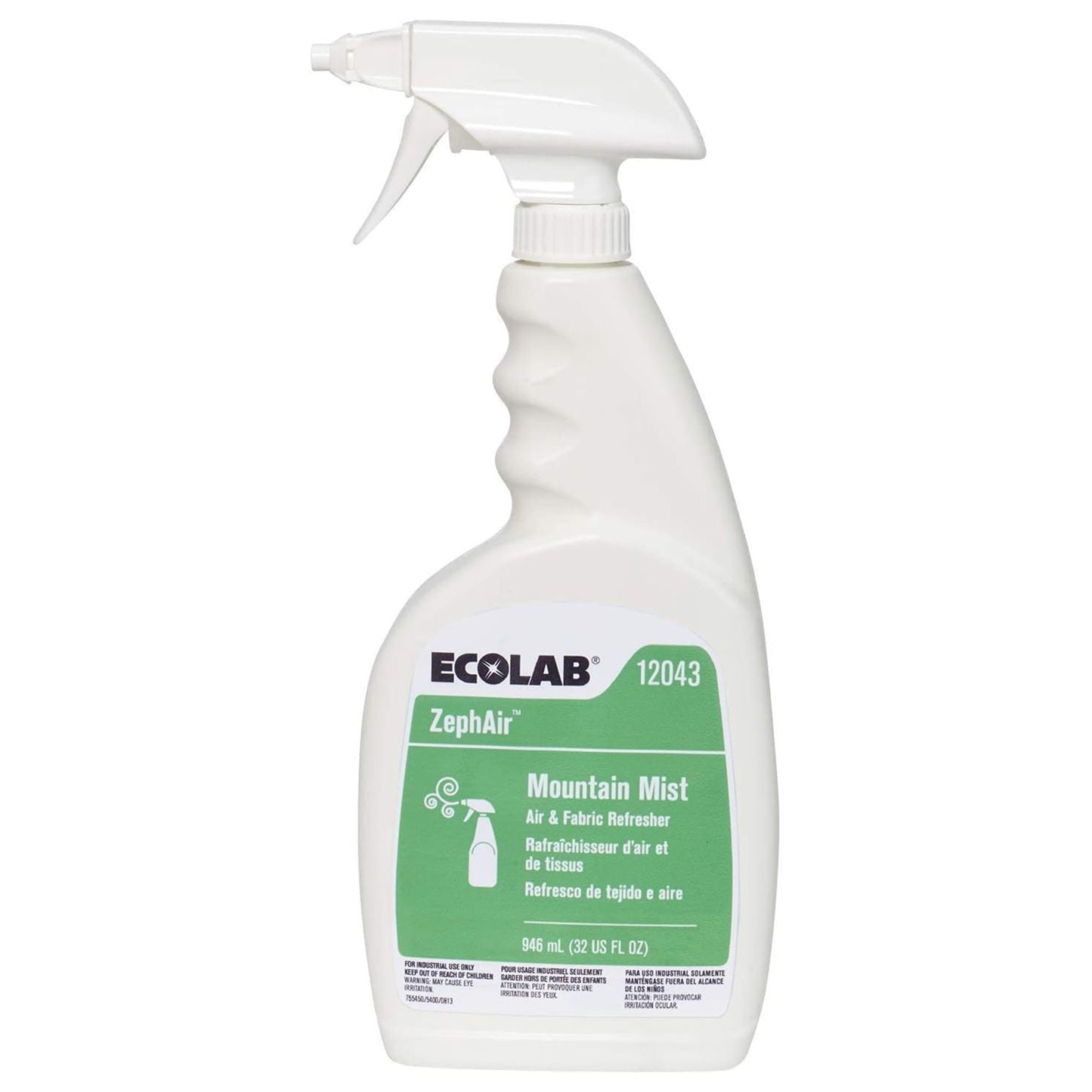 ZephAir™ Air and Fabric Refresher, Mountain Mist Scent, 32-ounce Spray Bottle