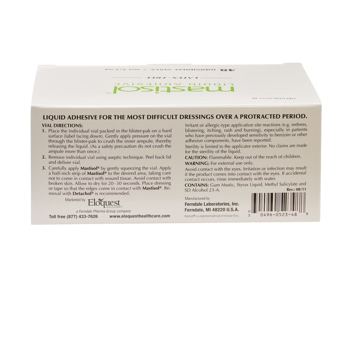 Liquid Adhesive Mastisol® .67 mL