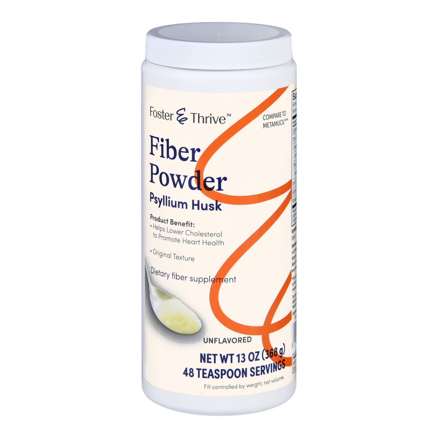 Foster & Thrive™ Fiber Powder Original Texture Unflavored