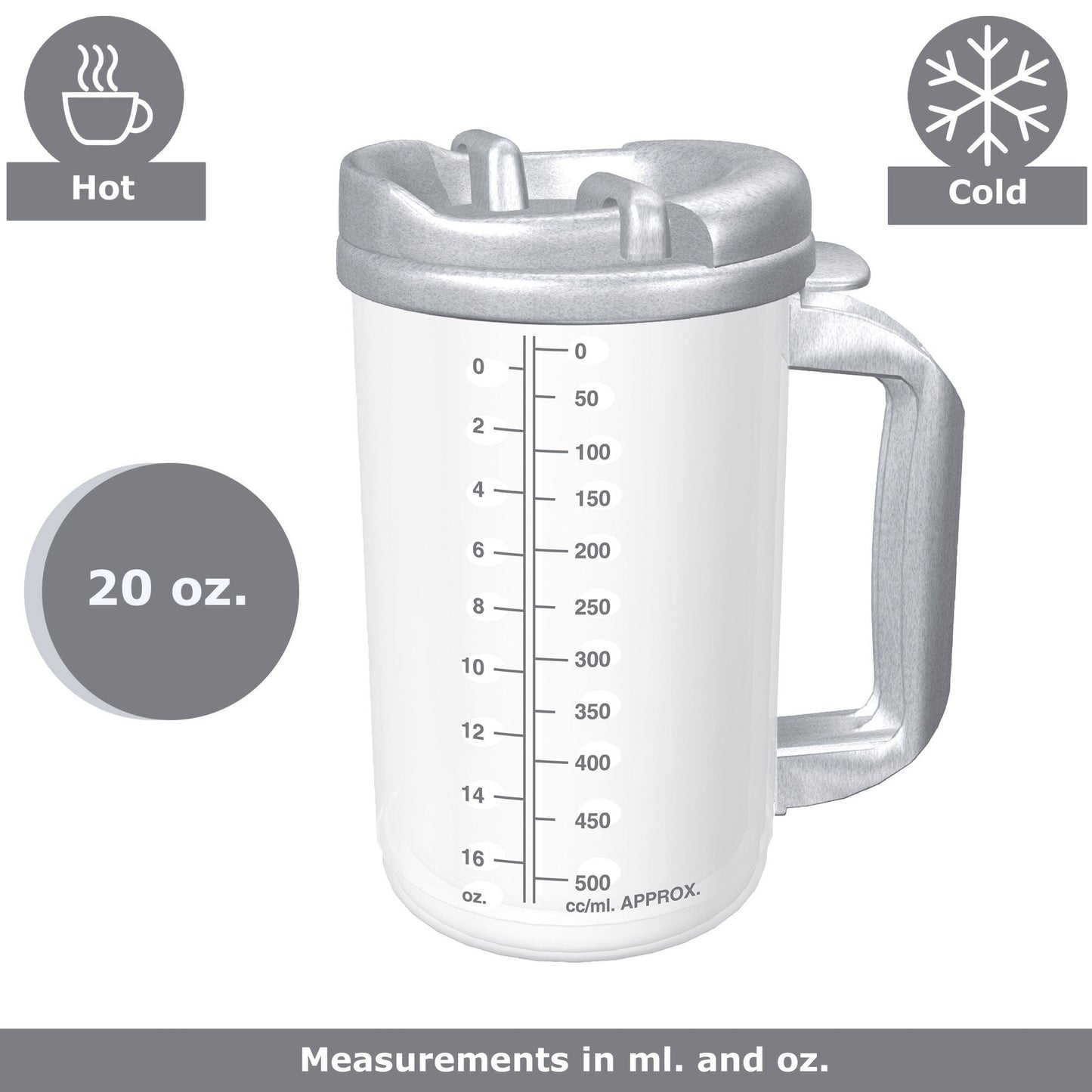 Whirley-DrinkWorks!® Drinking Mug, 20 ounce