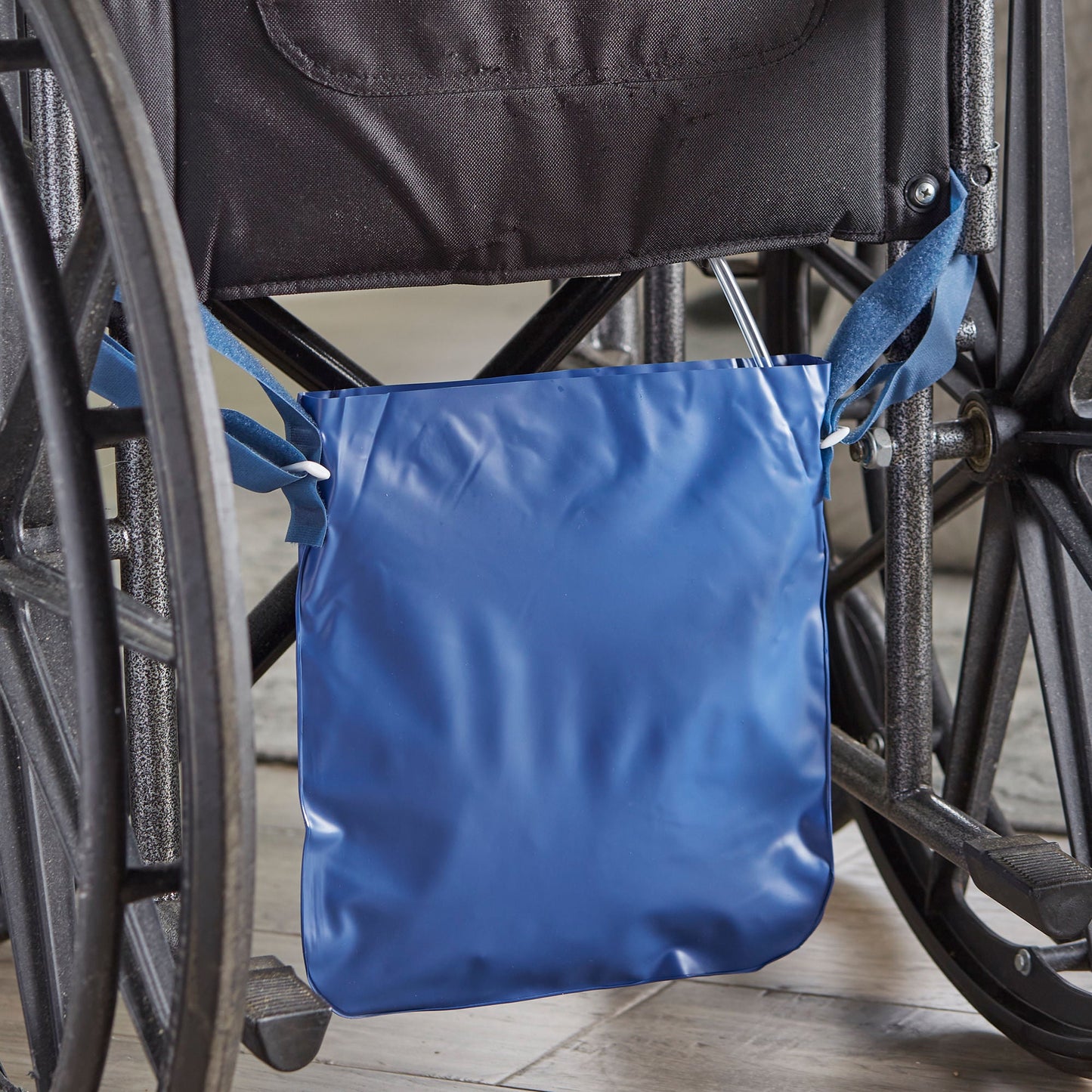 McKesson Urinary Bag Drainage Holder, Adjustable Straps, Dark Blue