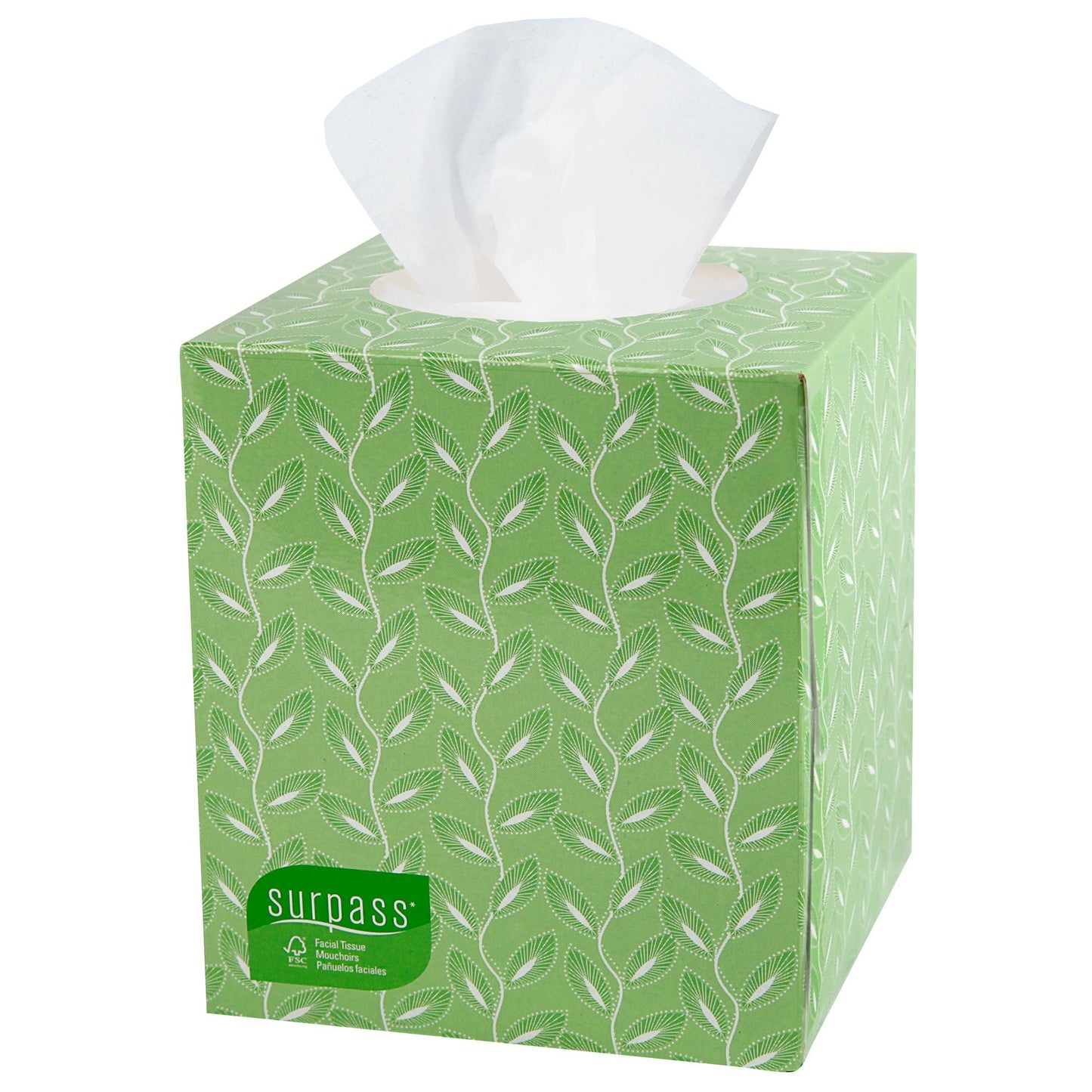 Surpass® Facial Tissue, Boutique Box