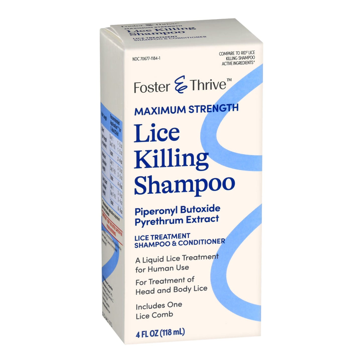 Foster & Thrive™ Maximum Strength Lice Killing Shampoo