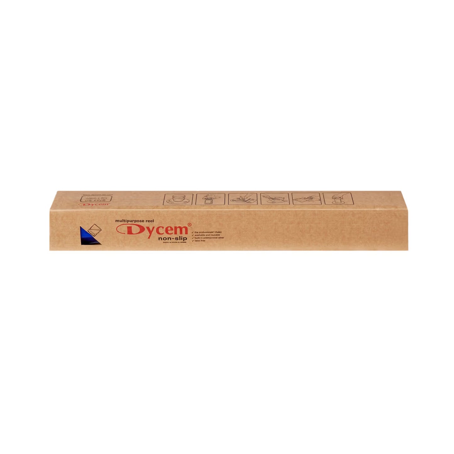 Dycem® Nonslip Material Roll, Blue, 16 Inch x 6.5 Foot