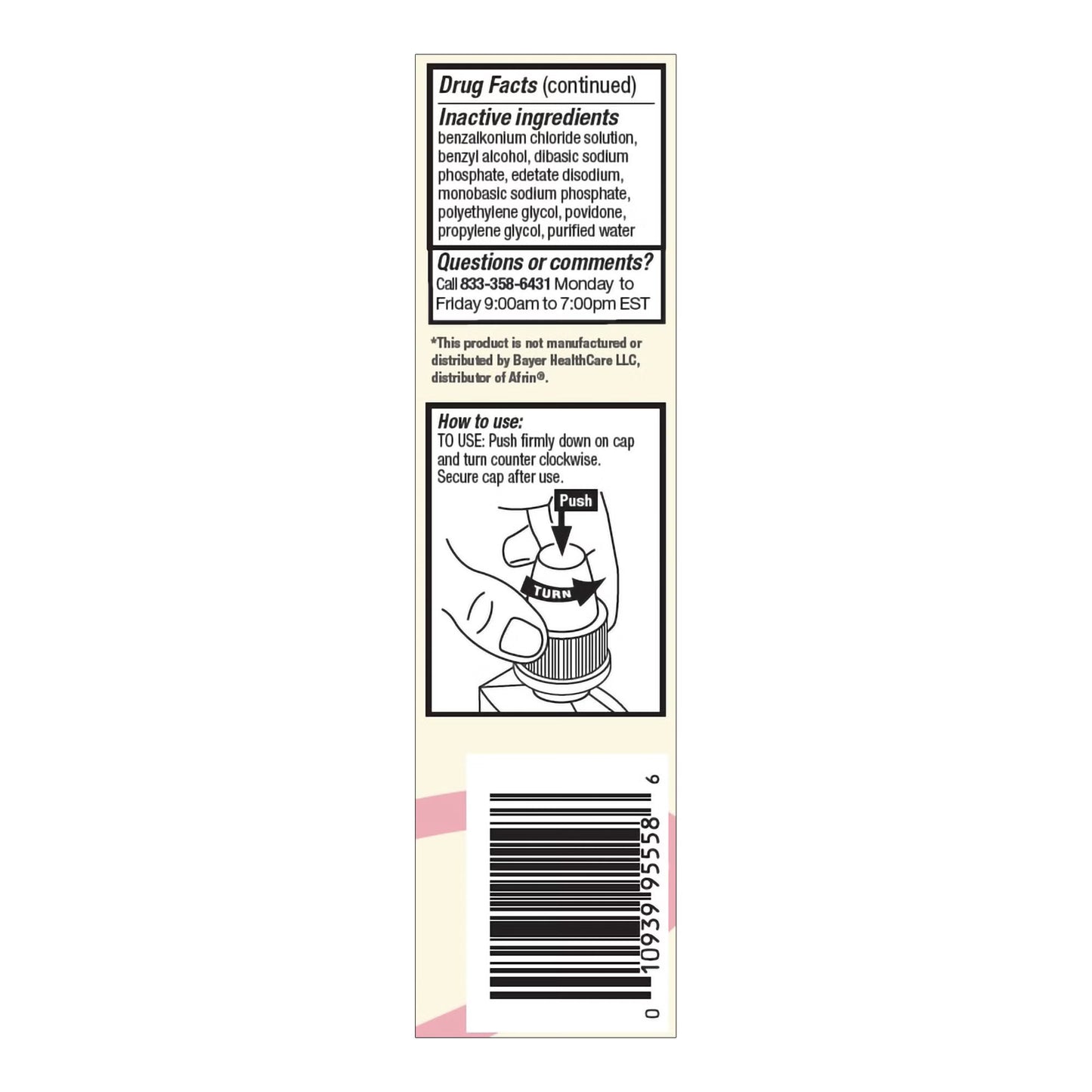 Foster & Thrive™ Nasal Spray, 1-ounce bottle