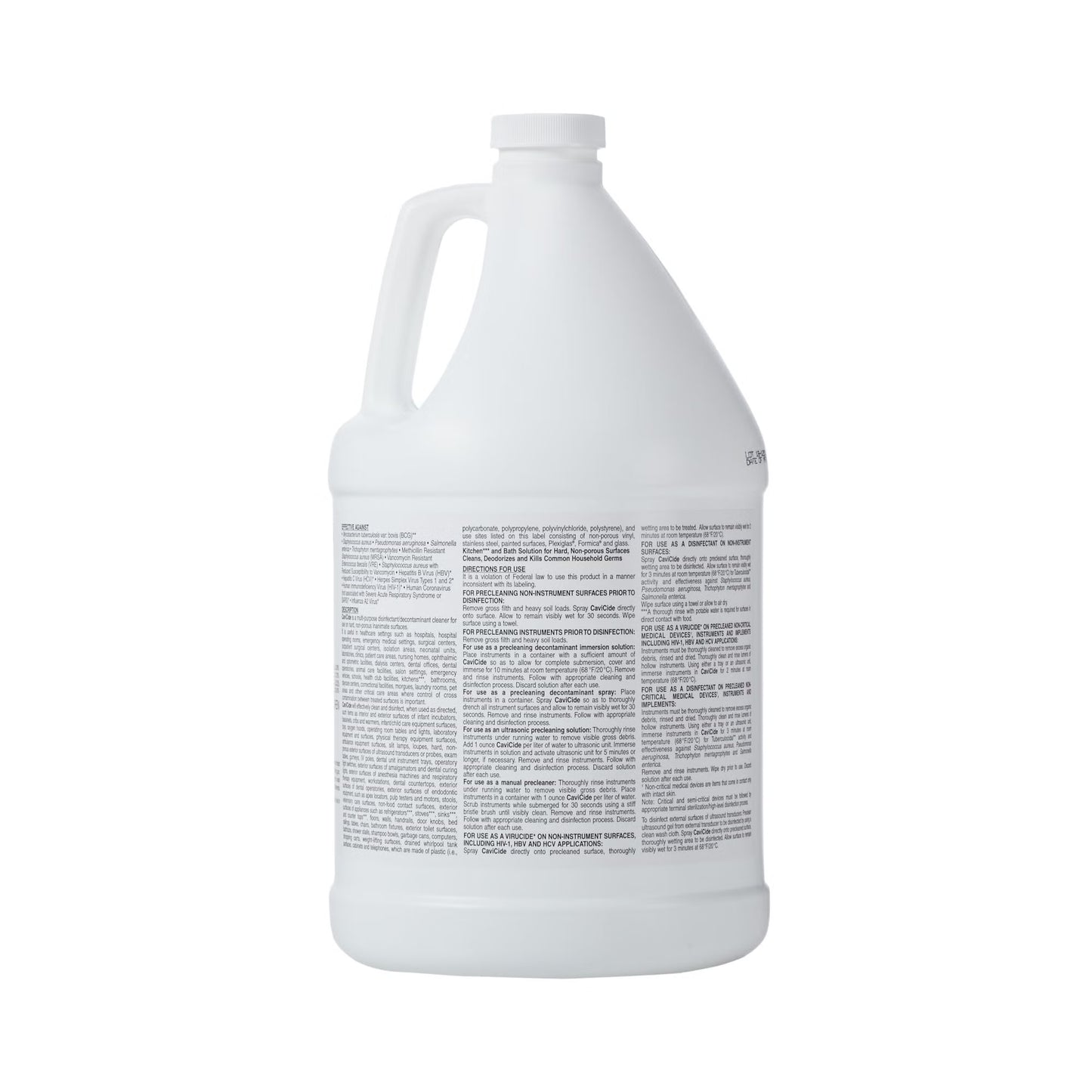 CaviCide Surface Disinfectant Cleaner, Alcohol Based, 1-gallon Jug