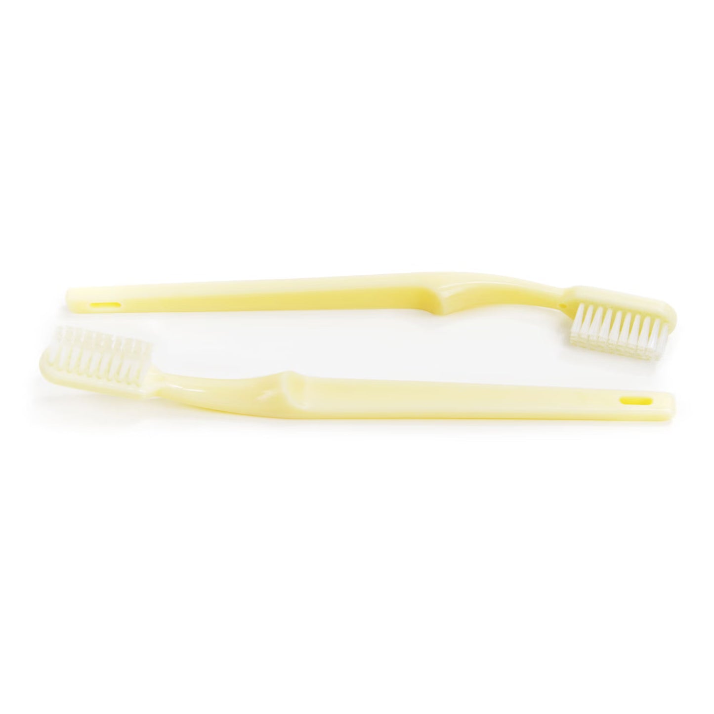McKesson Toothbrush, Ivory, Medium, Curved Handle