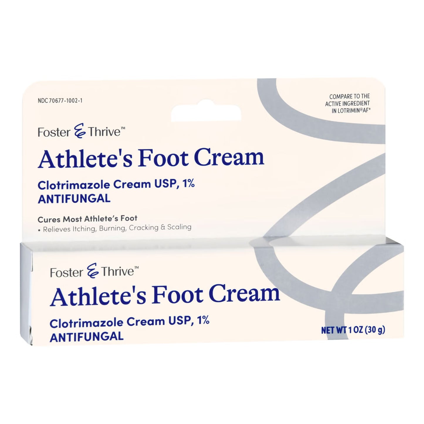 Foster & Thrive™ 1% Clotrimazole Athlete's Foot Cream