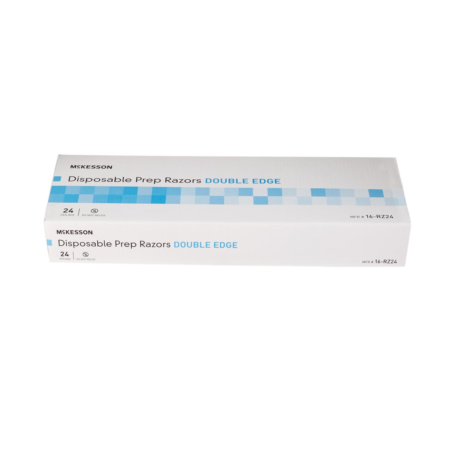 McKesson Single-Blade Razor, Double-Edged, Disposable