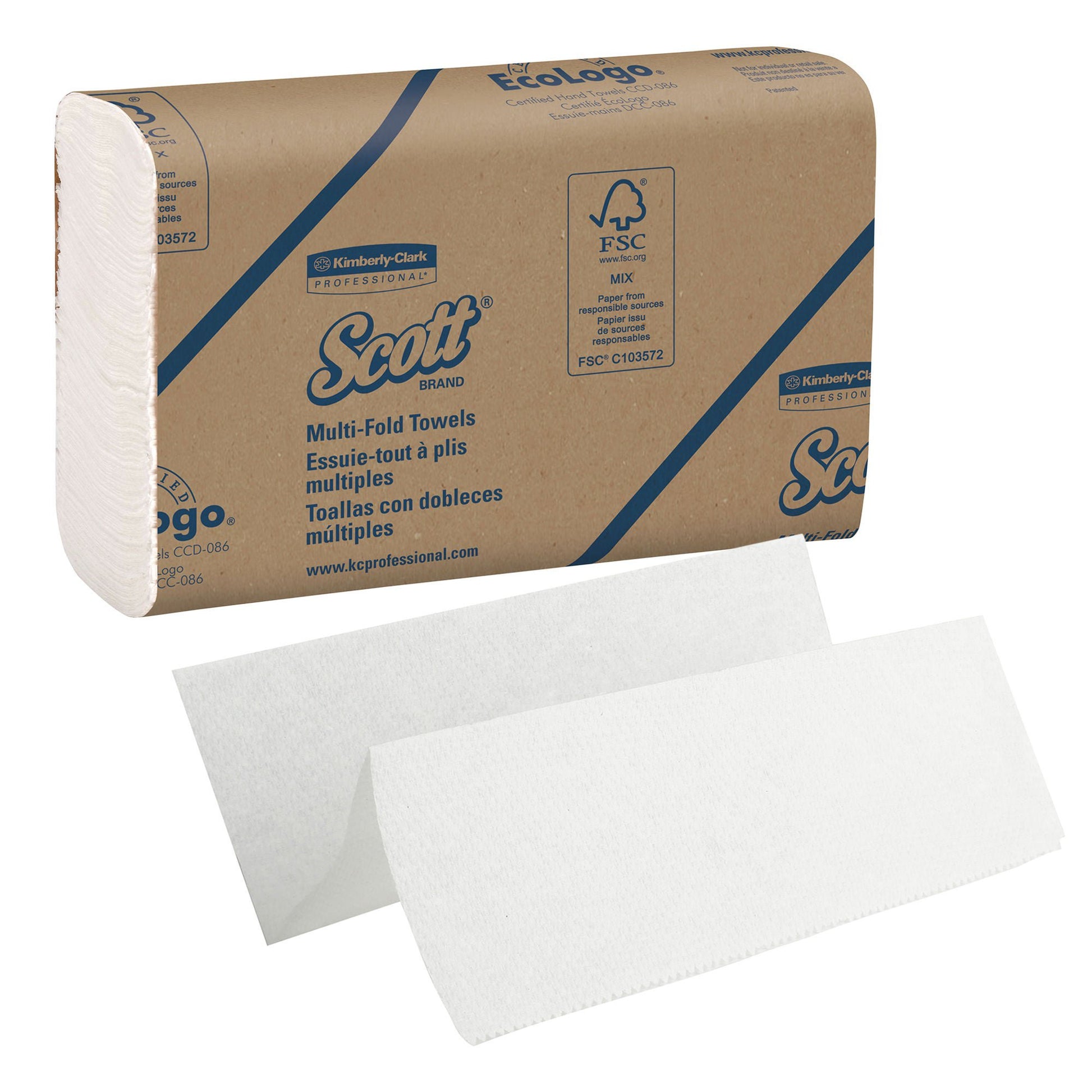 Paper Towel Scott® Multi-Fold 9-4/5 X 10 Inch