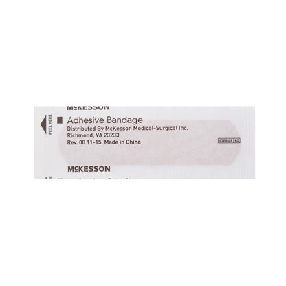 McKesson Adhesive Strip/Plastic Patch, 3/4 x 3 Inch