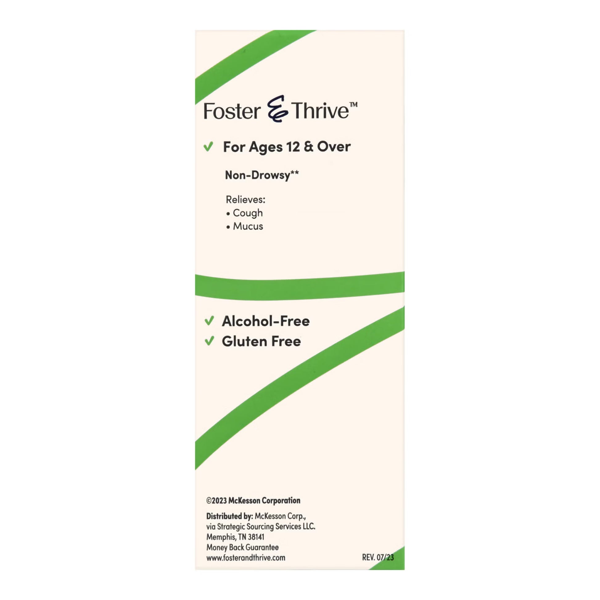 Foster & Thrive™ Adult Tussin DM Max Liquid, Raspberry & Menthol