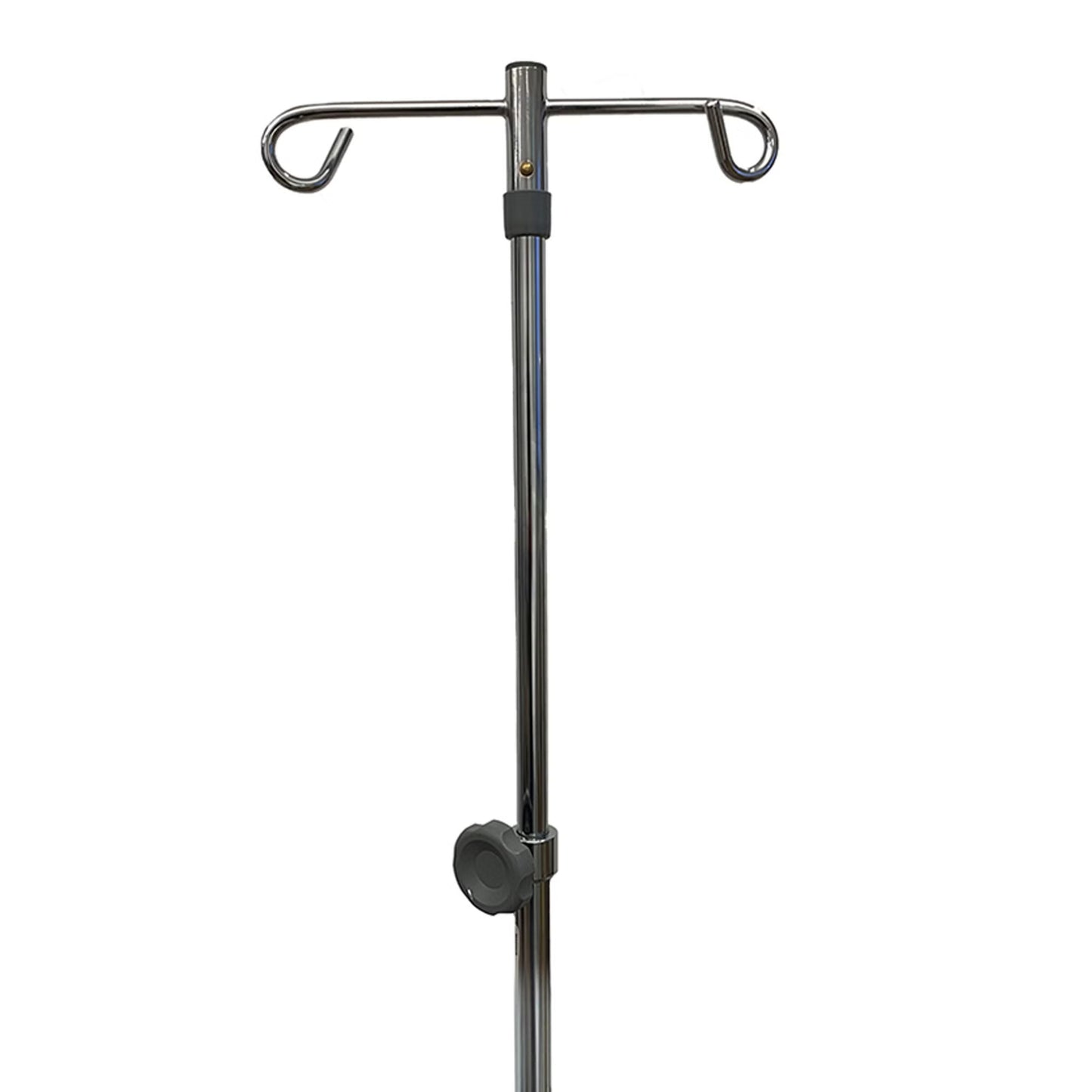 IV Stand Floor Stand 2 Hooks 5 Legs with Casters