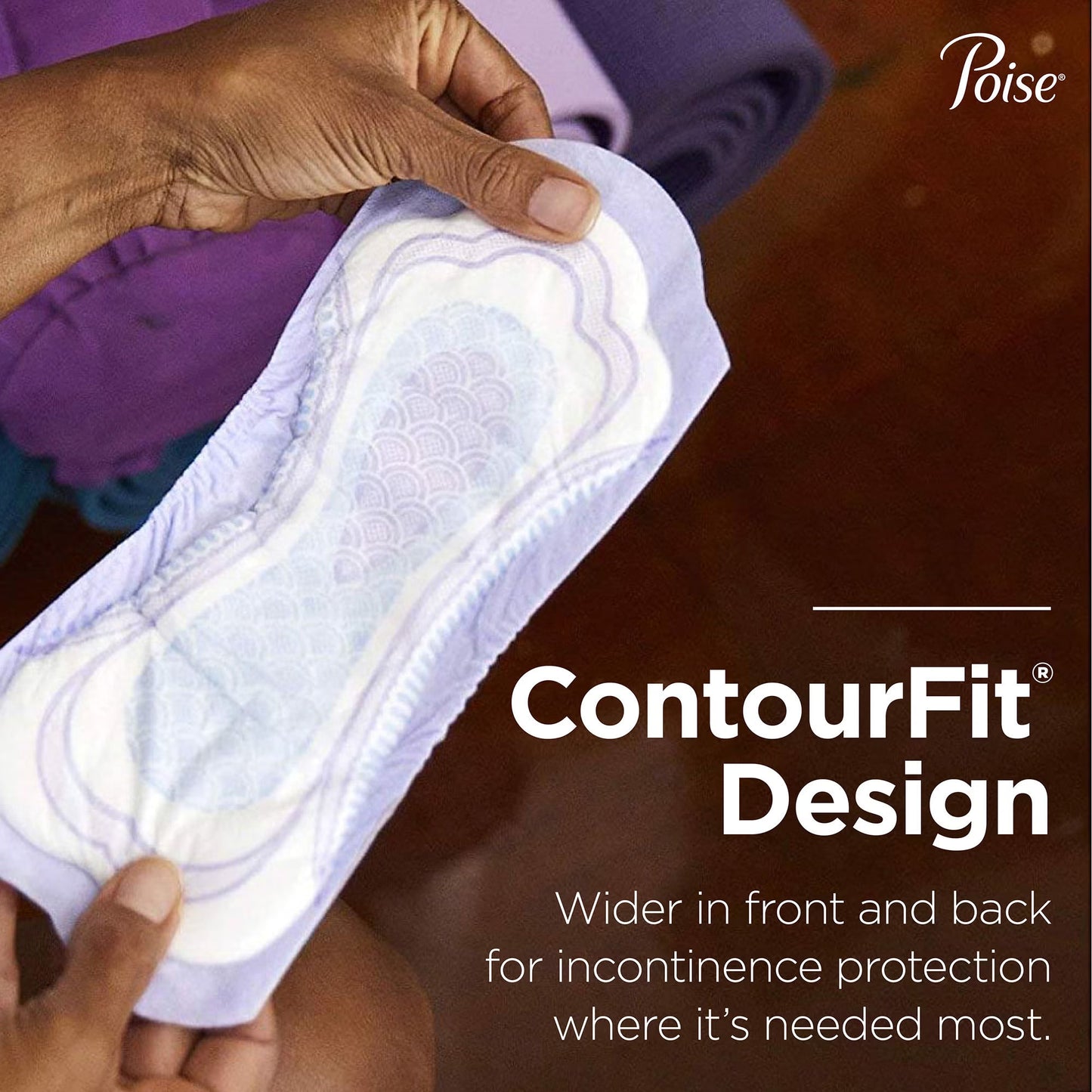 Poise® Bladder Control Pads for Women, Heavy Absorbency, 15.9-Inch Length