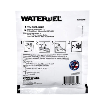 Water-Jel® First Responder Burn Dressing, 4 x 16 Inch
