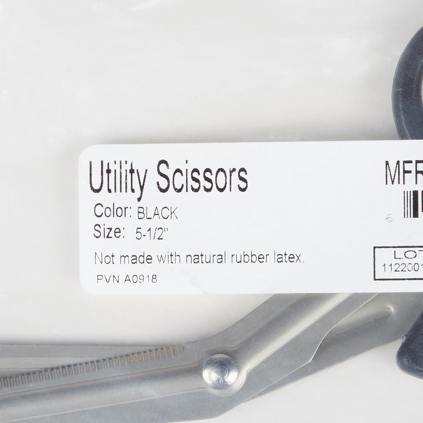 McKesson Medicut™ Trauma Shears, Black, 5.5 Inch length