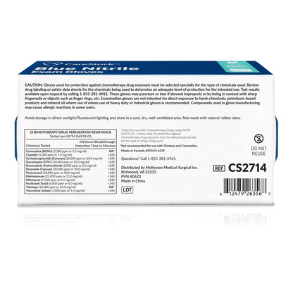 CareStock™ Nitrile Exam Glove, Medium, Blue