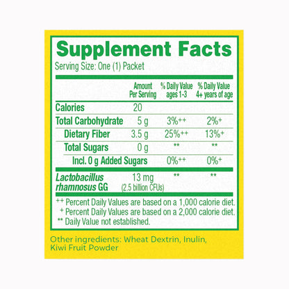 Culturelle® Probiotics Kids Probiotic + Fiber Packets