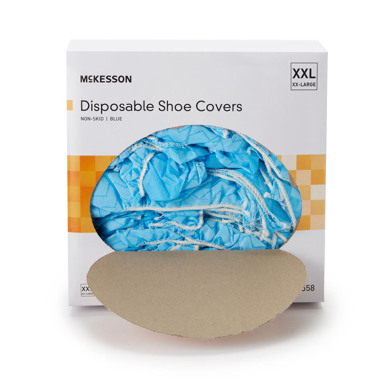 McKesson Shoe Covers, 2X-Large, Nonskid Sole, Blue