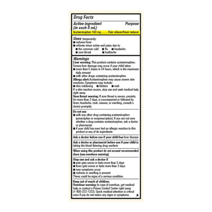 Foster & Thrive™ Acetaminophen Children's Pain Relief, Grape Flavor