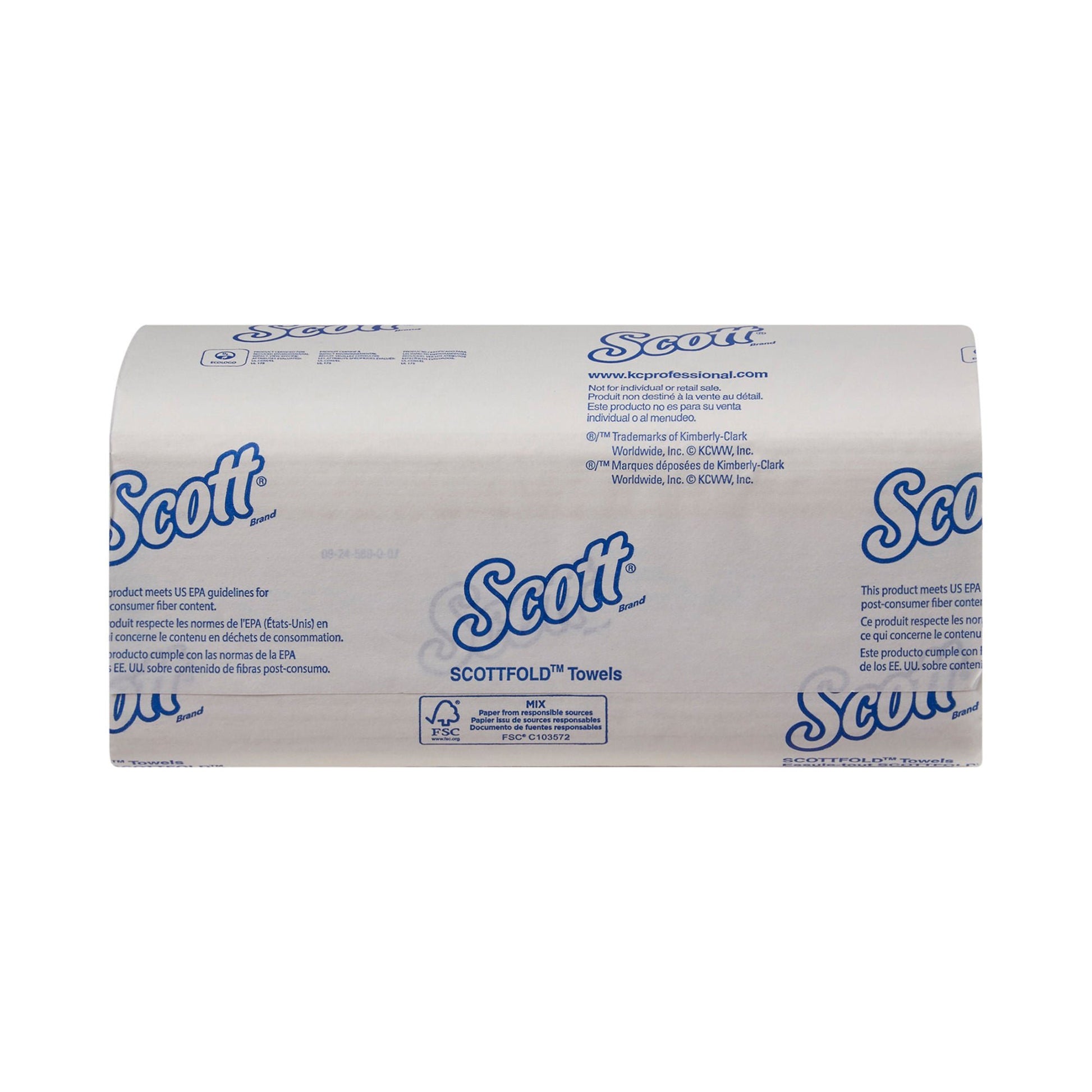 Scott Pro Scottfold Paper Towels Multi-Fold, 9.4 x 12.4 Inch, White