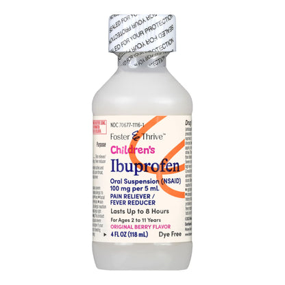 Foster & Thrive™ Children's Ibuprofen Oral Suspension, Original Berry, 4 ounces