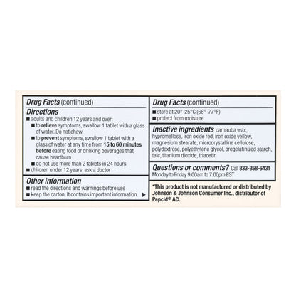 Foster & Thrive™ Original Strength Acid Reducer Famotidine Tablets 10 mg