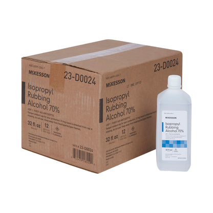 McKesson Isopropyl Alcohol Antiseptic, 32-ounce bottle