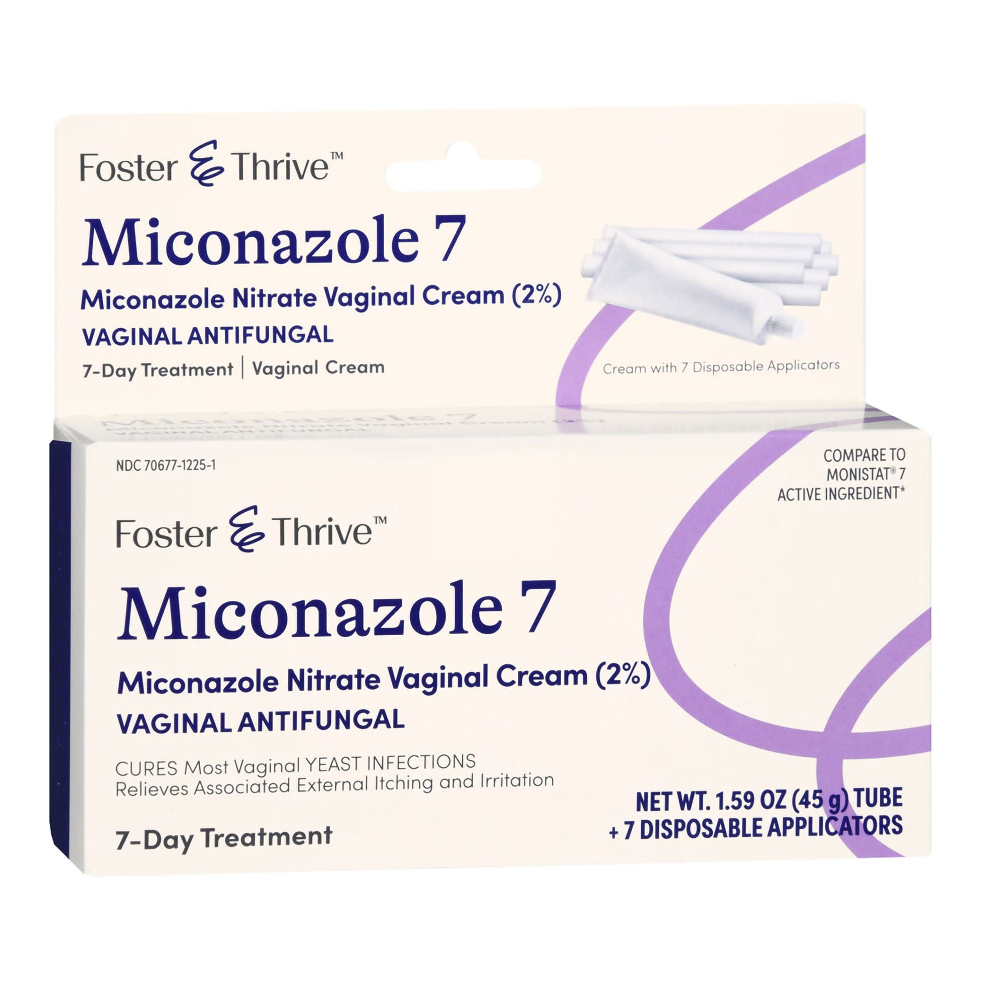Foster & Thrive™ Miconazole Nitrate Vaginal Antifungal, 7 Day Cream